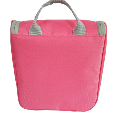 Mehrfunktionale rosa tragbare imprägniern die Reise-Kulturtasche-große Kapazität