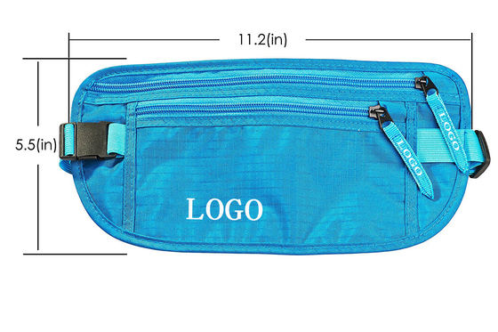 Kleiner RFID-Damen-Geldgürtel, wasserdichte Geld-Tasche mit verstellbarem Gurt