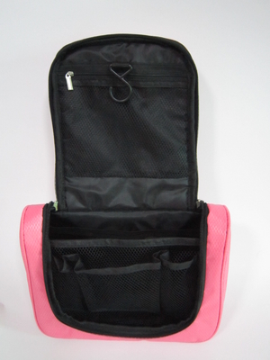 Tragbares hängendes kosmetisches Polyester der Reise-Wäsche-Taschen-600D für Frauen