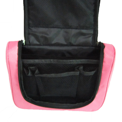 Tragbares hängendes kosmetisches Polyester der Reise-Wäsche-Taschen-600D für Frauen