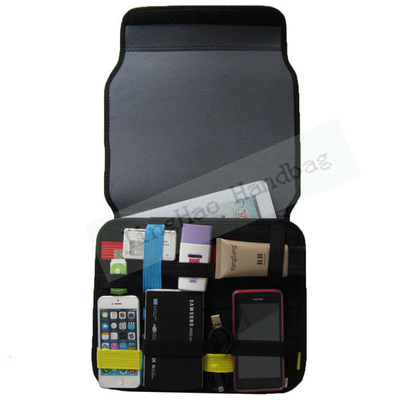 11 Zoll-Tablet GITTER Gerät-Organisator, Neopren-Kabel-Organisator-Tasche